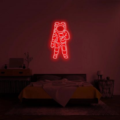 'Astronaut' LED Neon Sign - neonaffair