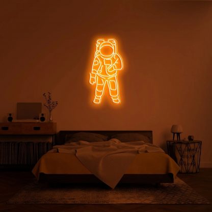 'Astronaut' LED Neon Sign - neonaffair