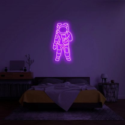 'Astronaut' LED Neon Sign - neonaffair