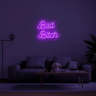 'Bad Bitch' LED Neon Sign - neonaffair