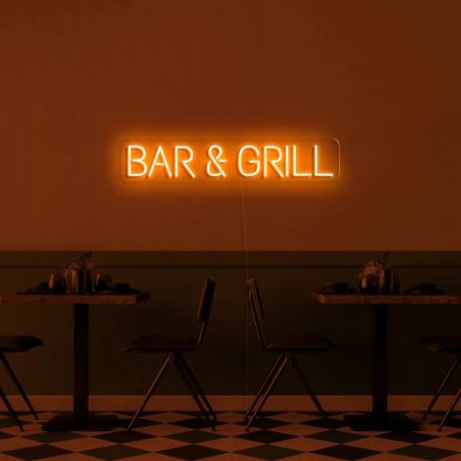 'Bar & Grill' Neon Sign - neonaffair