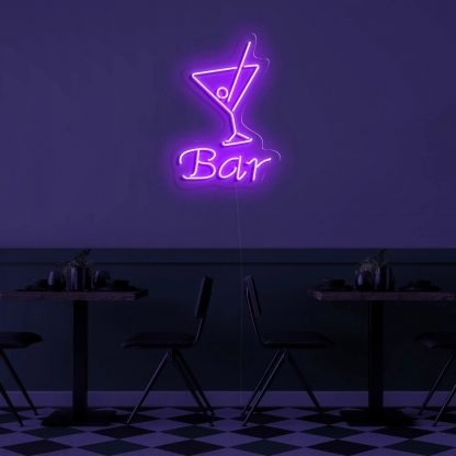 'Bar' LED Neon Sign - neonaffair