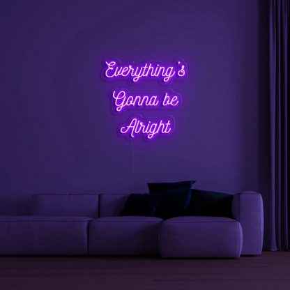 Be Alright V2 Neon Sign - neonaffair