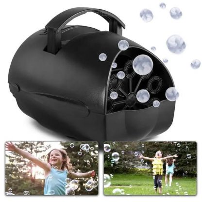 BEAMZ B100 BUBBLE MACHINE PORTABLE (ALSO BATTERY POWERED), BLACK - neonaffair