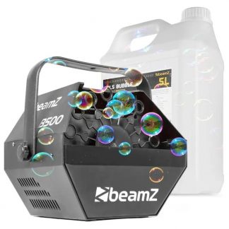 BEAMZ B500 BUBBLE MACHINE WITH 5 LITERS OF LIQUID - neonaffair