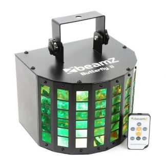 BEAMZ LED 24 BUTTERFLY II 6X3W RGBAWP IR - neonaffair