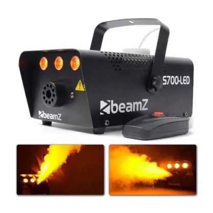 BEAMZ S700-LED SMOKEMACHINE + FLAME EFFECT - neonaffair