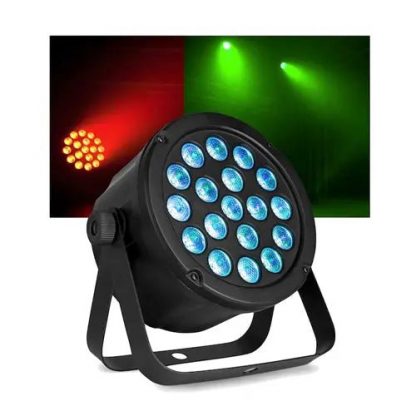 BEAMZ SLIMPAR45 18 X 3W 3IN1 RGB DMX - neonaffair