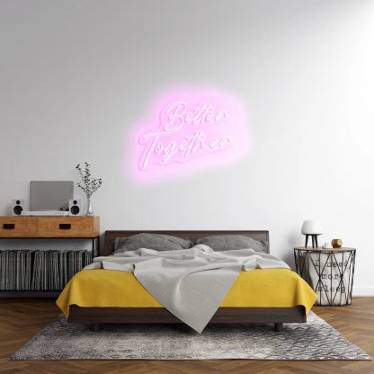 'Better Together' LED Neon Sign - neonaffair