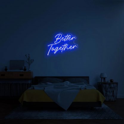 'Better Together' LED Neon Sign - neonaffair