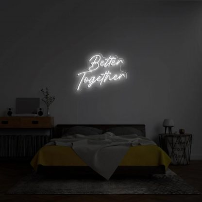 'Better Together' LED Neon Sign - neonaffair