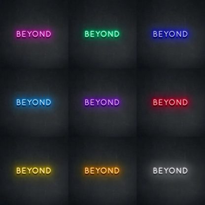 'Beyond' Neon Sign - neonaffair