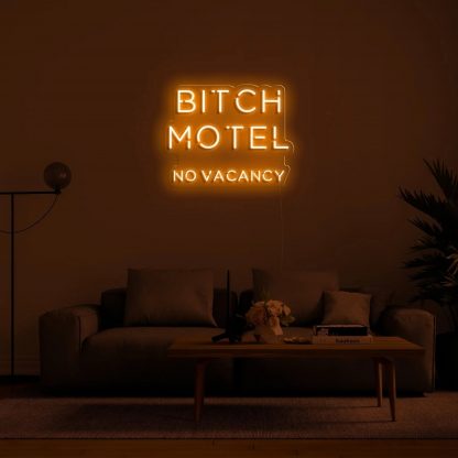 'Bitch Motel' LED Neon Sign - neonaffair