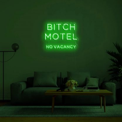 'Bitch Motel' LED Neon Sign - neonaffair