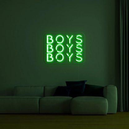 'BOYS BOYS BOYS' Neon Sign - neonaffair