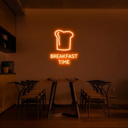 'Breakfast Time' LED Neon Sign - neonaffair