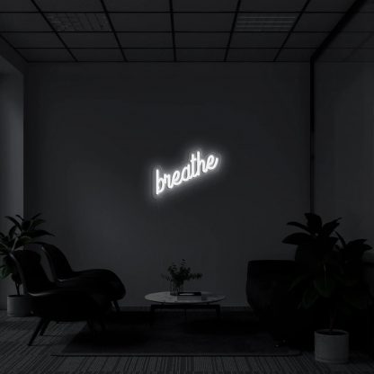 'Breathe' LED Neon Sign - neonaffair