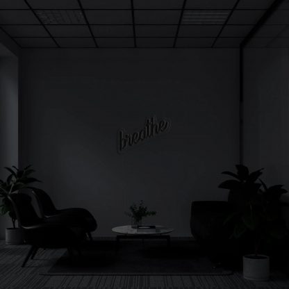 'Breathe' LED Neon Sign - neonaffair