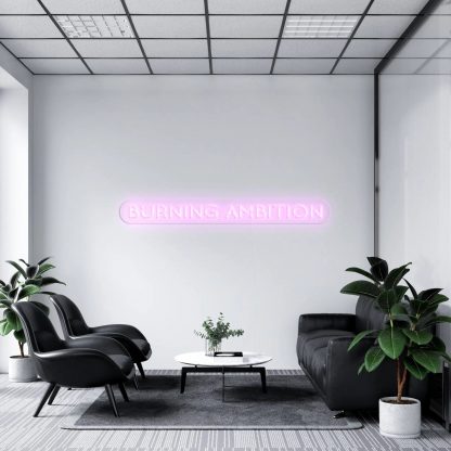 'Burning Ambition' Neon Sign - neonaffair