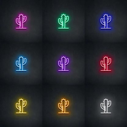 'Cactus' Neon Sign - neonaffair