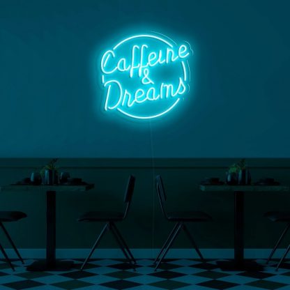 'Caffeine Dreams' Neon Sign - neonaffair