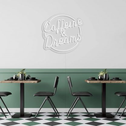 'Caffeine Dreams' Neon Sign - neonaffair