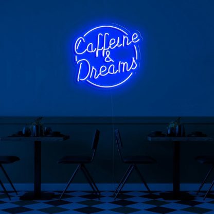 'Caffeine Dreams' Neon Sign - neonaffair