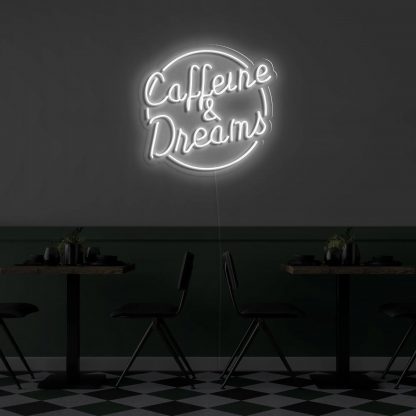 'Caffeine Dreams' Neon Sign - neonaffair