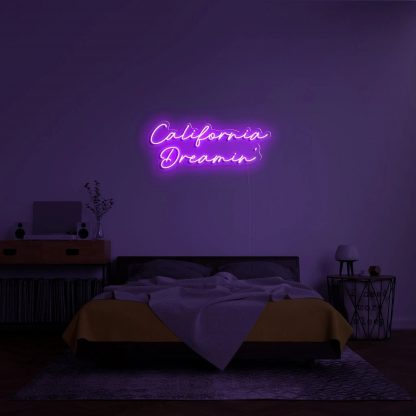 'California Dreamin' LED Neon Sign - neonaffair