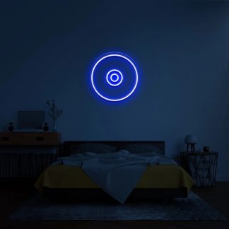 'CD Disc' LED Neon Sign - neonaffair