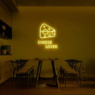 'Cheese Lover' LED Neon Sign - neonaffair