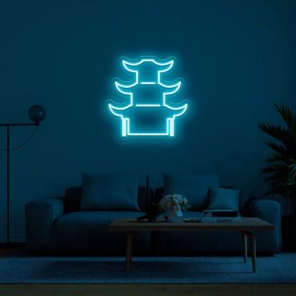 'Chinese Temple' LED Neon Sign - neonaffair