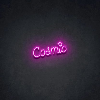 'cosmic' Neon Sign - neonaffair