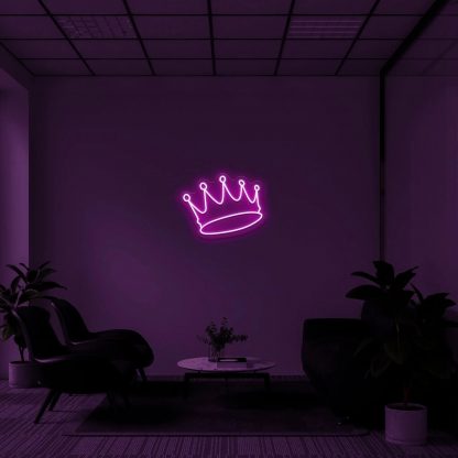 "Crown" LED Neon Sign - neonaffair