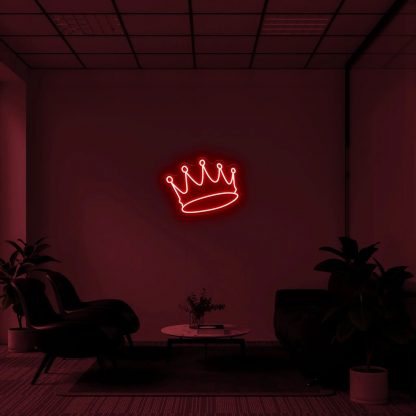 "Crown" LED Neon Sign - neonaffair