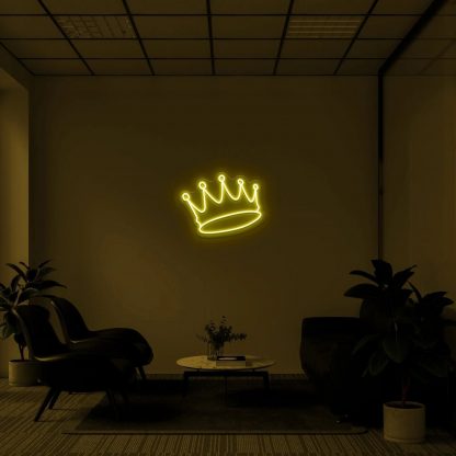 "Crown" LED Neon Sign - neonaffair