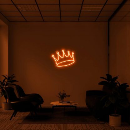 "Crown" LED Neon Sign - neonaffair