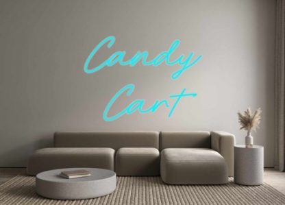 Custom Neon: Candy Cart - neonaffair