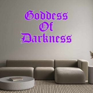 Custom Neon: Goddess Of Da... - neonaffair