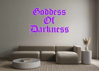 Custom Neon: Goddess Of Da... - neonaffair