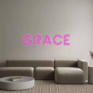 Custom Neon: GRACE - neonaffair