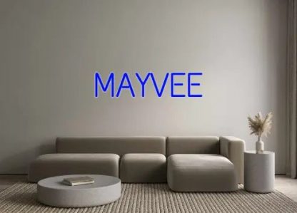 Custom Neon: MAYVEE - neonaffair