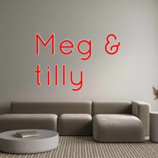 Custom Neon: Meg & tilly - neonaffair