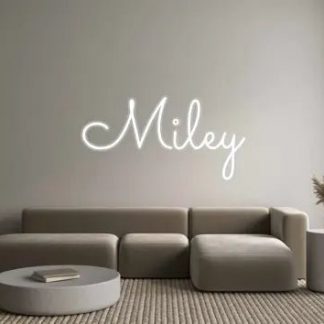 Custom Neon: Miley - neonaffair