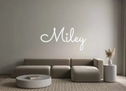 Custom Neon: Miley - neonaffair