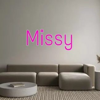 Custom Neon: Missy - neonaffair