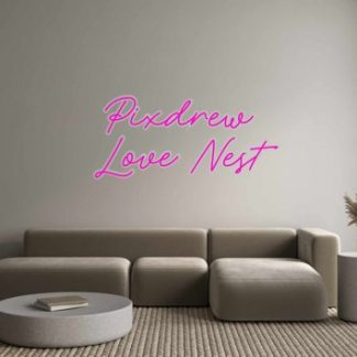 Custom Neon: Pixdrew Love ... - neonaffair