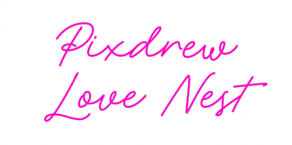 Custom Neon: Pixdrew Love ... - neonaffair