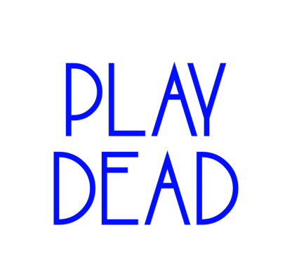 Custom Neon: PLAY DEAD - neonaffair