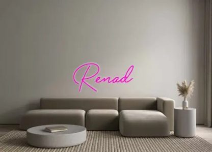 Custom Neon: Renad - neonaffair